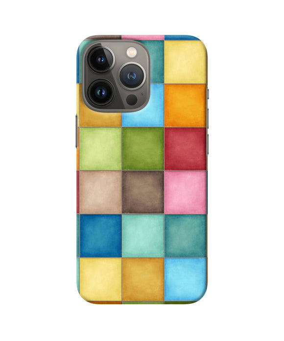 Abstract colorful squares iPhone 13 Pro Back Cover