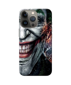 Joker half face iPhone 13 Pro Back Cover