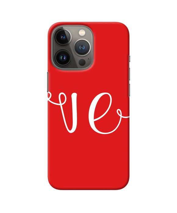 Love two iPhone 13 Pro Back Cover