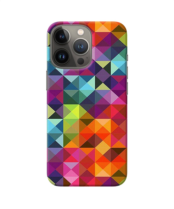 Abstract triangle pattern iPhone 13 Pro Back Cover