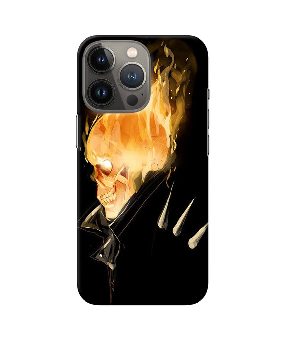 Burning ghost rider iPhone 13 Pro Back Cover