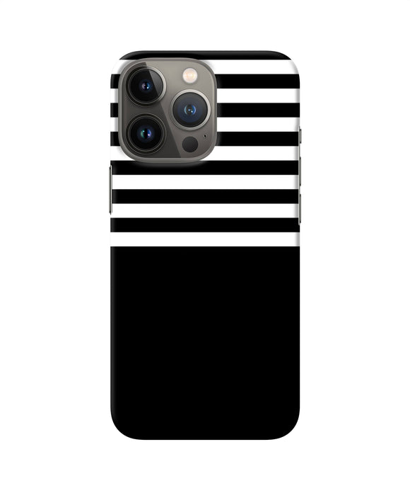 Black and white print iPhone 13 Pro Back Cover