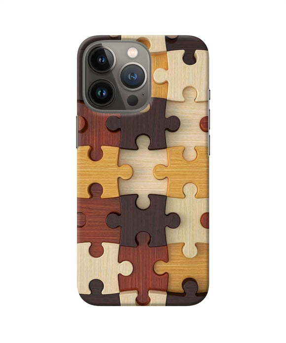 Wooden puzzle iPhone 13 Pro Back Cover