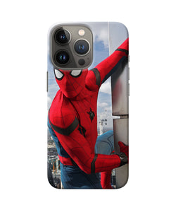 Spiderman on the wall iPhone 13 Pro Back Cover