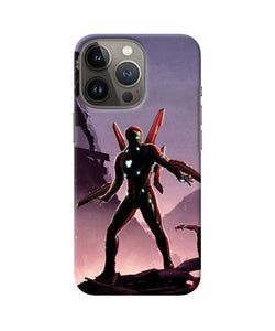 Ironman on planet iPhone 13 Pro Back Cover