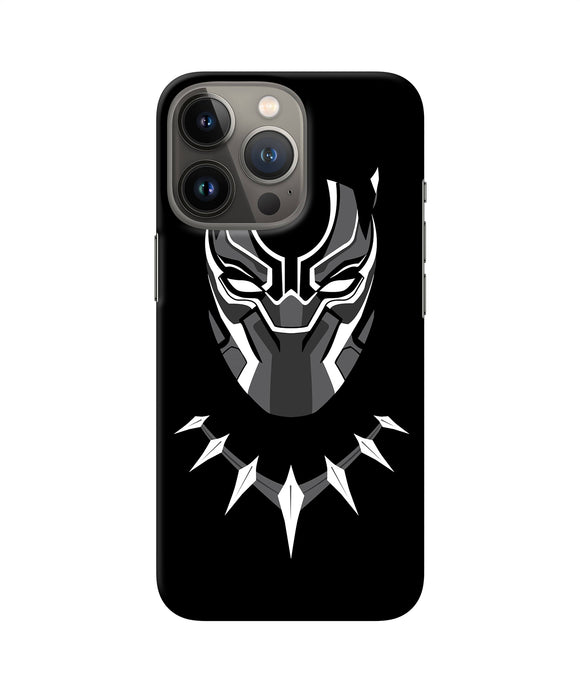 Black penthon cartoon iPhone 13 Pro Back Cover