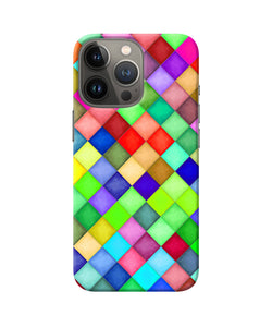 Abstract colorful squares iPhone 13 Pro Back Cover