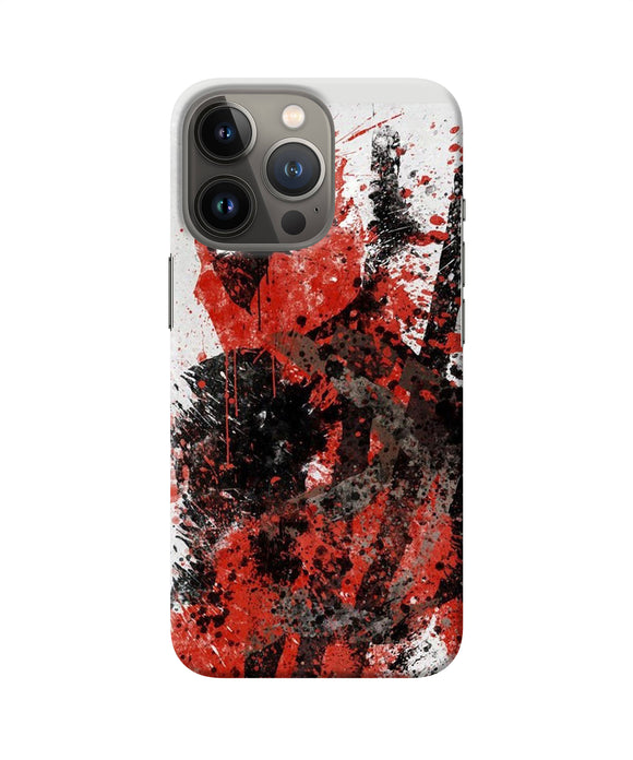 Deadpool rugh sketch iPhone 13 Pro Back Cover