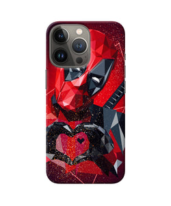 Deadpool love iPhone 13 Pro Back Cover