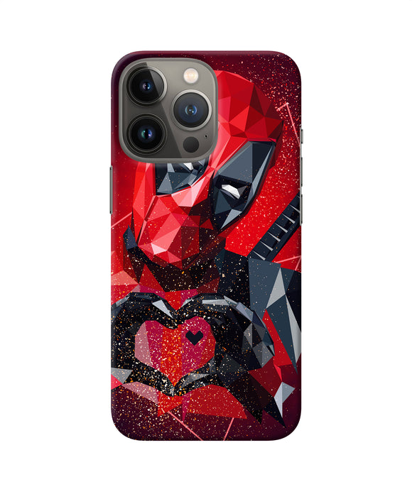 Deadpool love iPhone 13 Pro Back Cover