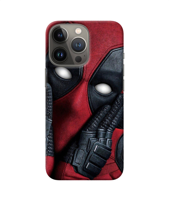 Thinking deadpool iPhone 13 Pro Back Cover