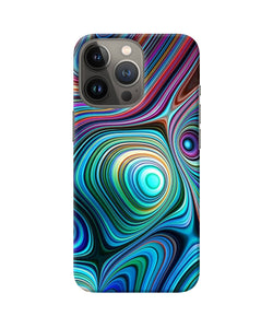 Abstract coloful waves iPhone 13 Pro Back Cover