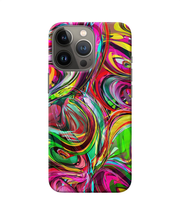 Abstract colorful ink iPhone 13 Pro Back Cover