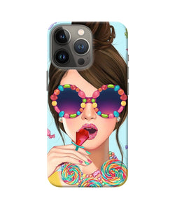 Fashion girl iPhone 13 Pro Back Cover