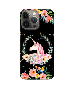 Unicorn flower iPhone 13 Pro Back Cover