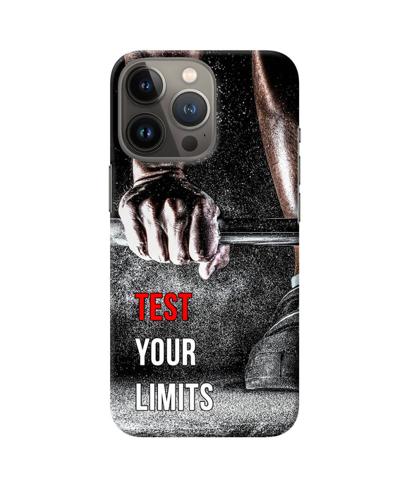 Test your limit quote iPhone 13 Pro Back Cover