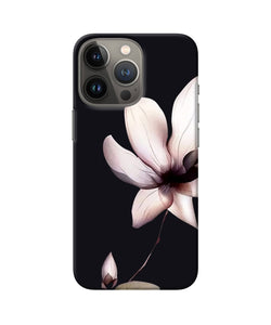 Flower white iPhone 13 Pro Back Cover