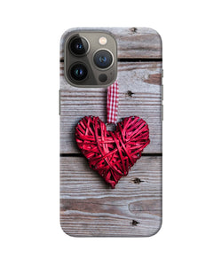 Lace heart iPhone 13 Pro Back Cover