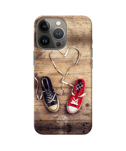 Shoelace heart iPhone 13 Pro Back Cover