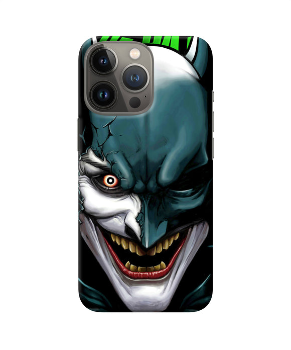 Batman joker smile iPhone 13 Pro Back Cover