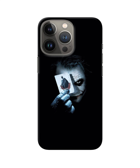 Joker dark knight card iPhone 13 Pro Back Cover