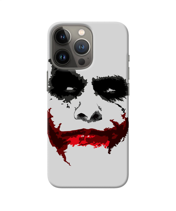 Joker dark knight red smile iPhone 13 Pro Back Cover