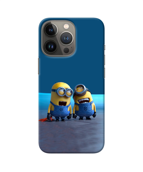 Minion Laughing iPhone 13 Pro Max Back Cover