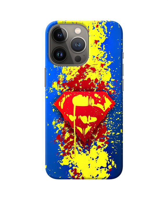 Superman logo iPhone 13 Pro Max Back Cover