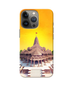 Ram Mandir Ayodhya iPhone 13 Pro Max Back Cover