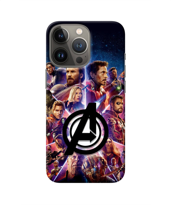 Avengers Superheroes iPhone 13 Pro Max Real 4D Back Cover