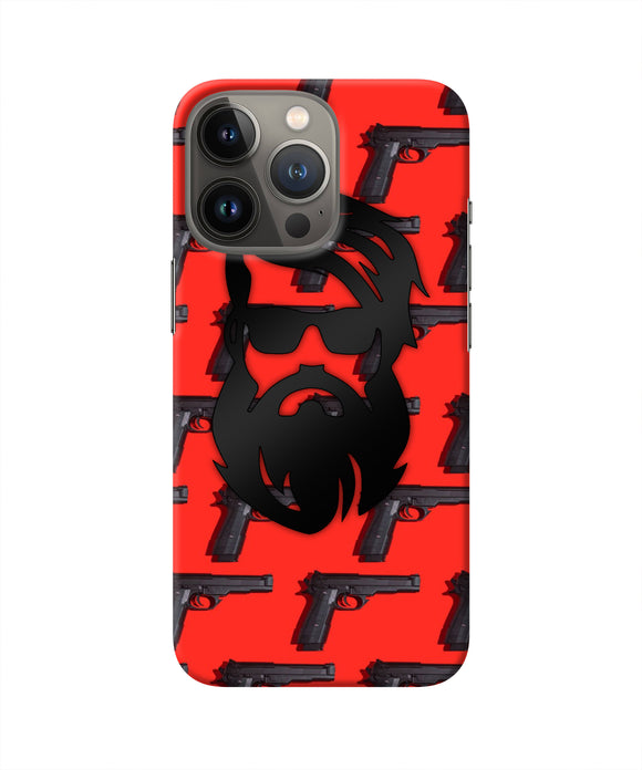 Rocky Bhai Beard Look iPhone 13 Pro Max Real 4D Back Cover