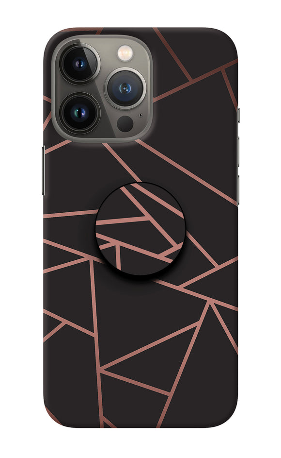 Geometric Pattern iPhone 13 Pro Max Pop Case