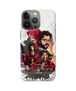 Money Heist Poster iPhone 13 Pro Max Back Cover