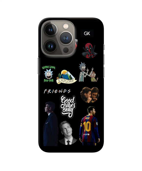 Positive Characters iPhone 13 Pro Max Back Cover