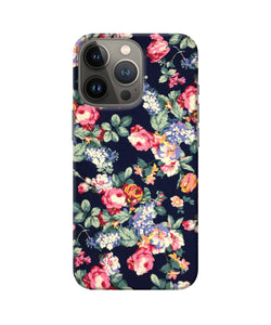 Natural flower print iPhone 13 Pro Max Back Cover