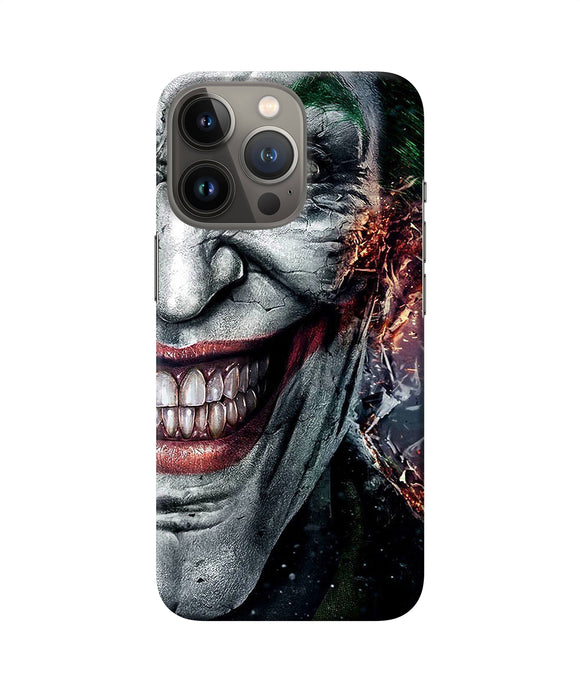 Joker half face iPhone 13 Pro Max Back Cover