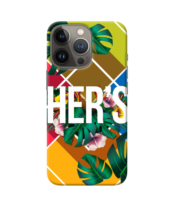 His her two iPhone 13 Pro Max Back Cover