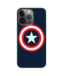 Captain america logo iPhone 13 Pro Max Back Cover