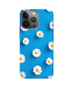 White flowers iPhone 13 Pro Max Back Cover