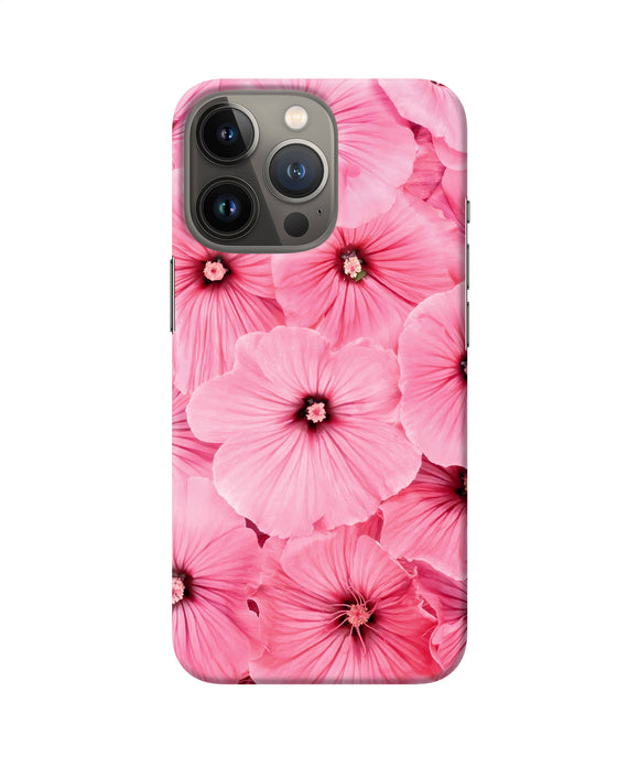 Pink flowers iPhone 13 Pro Max Back Cover