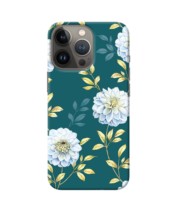 Flower canvas iPhone 13 Pro Max Back Cover