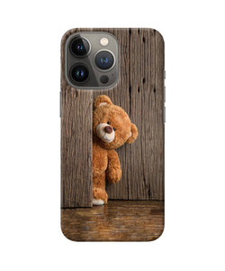 Teddy wooden iPhone 13 Pro Max Back Cover