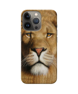 Nature lion poster iPhone 13 Pro Max Back Cover