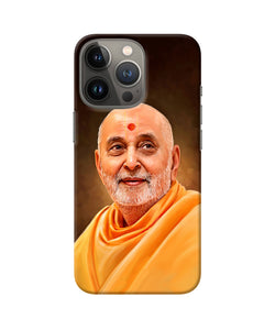 Pramukh swami painting iPhone 13 Pro Max Back Cover