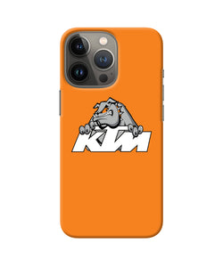 KTM dog logo iPhone 13 Pro Max Back Cover