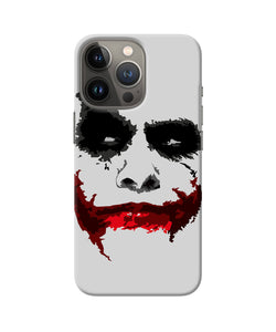 Joker dark knight red smile iPhone 13 Pro Max Back Cover