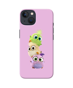 Cute Little Birds iPhone 13 Mini Back Cover