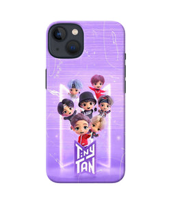 BTS Tiny Tan iPhone 13 Mini Back Cover