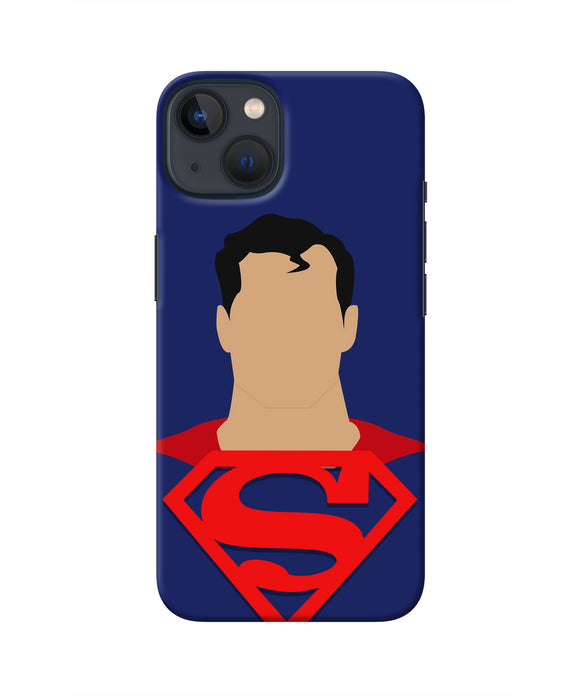 Superman Cape iPhone 13 Mini Real 4D Back Cover