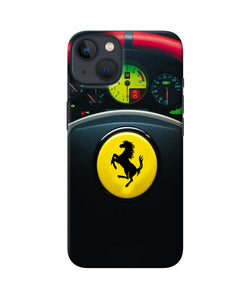 Ferrari Steeriing Wheel iPhone 13 Mini Real 4D Back Cover